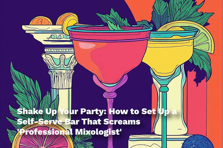 Shake Up Your Party: How to Set Up a Self-Serve Bar That Screams 'Professional Mixologist'